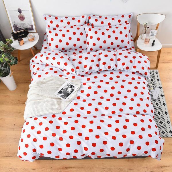 bedding sets many strawberry cotton printed pillowcase quilt cover bed sheet size king four-piece set
bedding sets many strawberry cotton printed pillowcase quilt cover bed sheet size king four-piece set