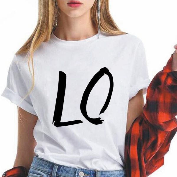 women's t-shirt love letter printed valentine's day matching summer t-shirts fashion streetwear couple shirt ropa lovers t casual, White
women's t-shirt love letter printed valentine's day matching summer t-shirts fashion streetwear couple shirt ropa lovers t casual, White