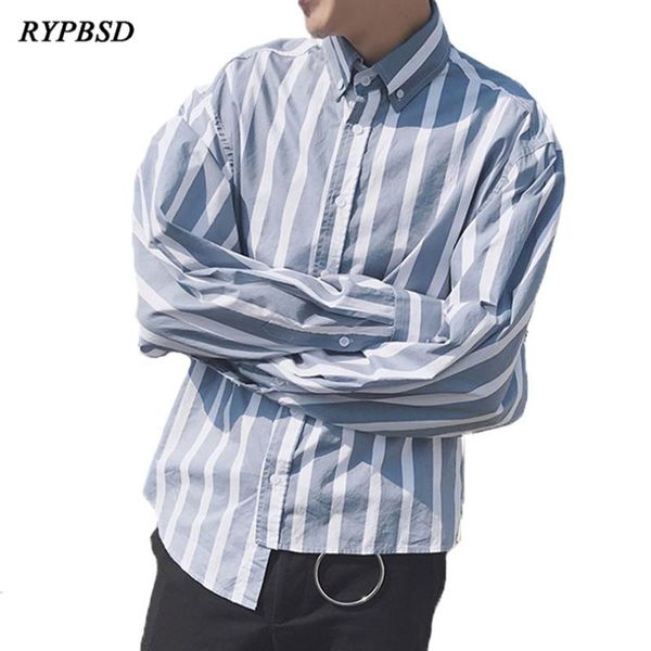 spring summer blue white striped shirt men long sleeve irregular trend loose cotton casual male dress shirts clothing men's, White;black
spring summer blue white striped shirt men long sleeve irregular trend loose cotton casual male dress shirts clothing men's, White;black