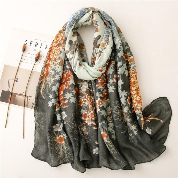 scarves scarf print shade viscose hijab chinese style long pashmina women multi colors islamic headband shawls 1pc, Blue;gray
scarves scarf print shade viscose hijab chinese style long pashmina women multi colors islamic headband shawls 1pc, Blue;gray