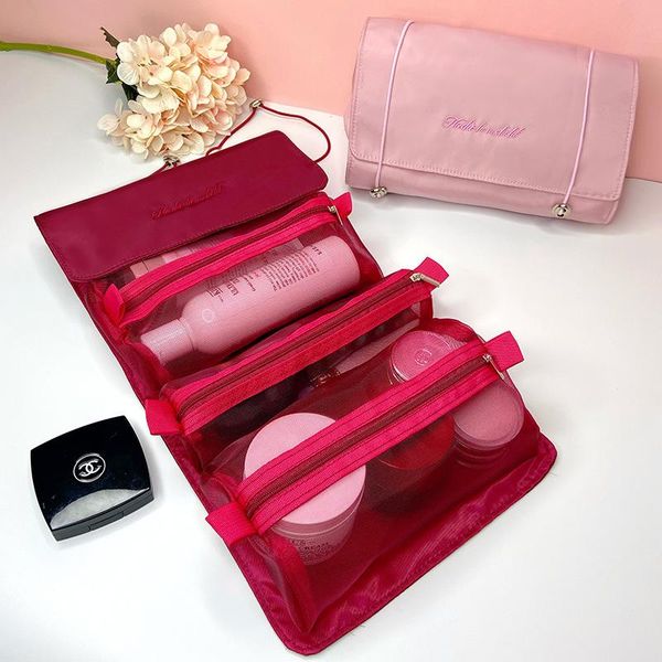 four-in-one detachable cosmetic bag female portable large-capacity folding travel storage toilet bags & cases
four-in-one detachable cosmetic bag female portable large-capacity folding travel storage toilet bags & cases