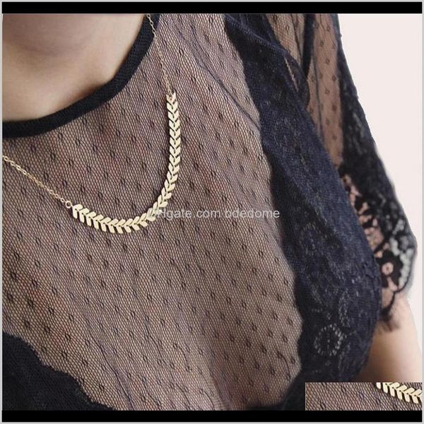 pendant necklaces & pendants jewelry drop delivery 2021 necklace o with fish bone v and little leaves chain sier gold color plated women gir, Silver
pendant necklaces & pendants jewelry drop delivery 2021 necklace o with fish bone v and little leaves chain sier gold color plated women gir, Silver