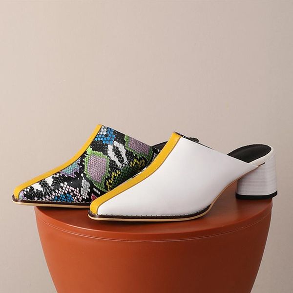 slippers comfort mules women shoes snake print summer designer slides 2021 fashion female brand, Black
slippers comfort mules women shoes snake print summer designer slides 2021 fashion female brand, Black