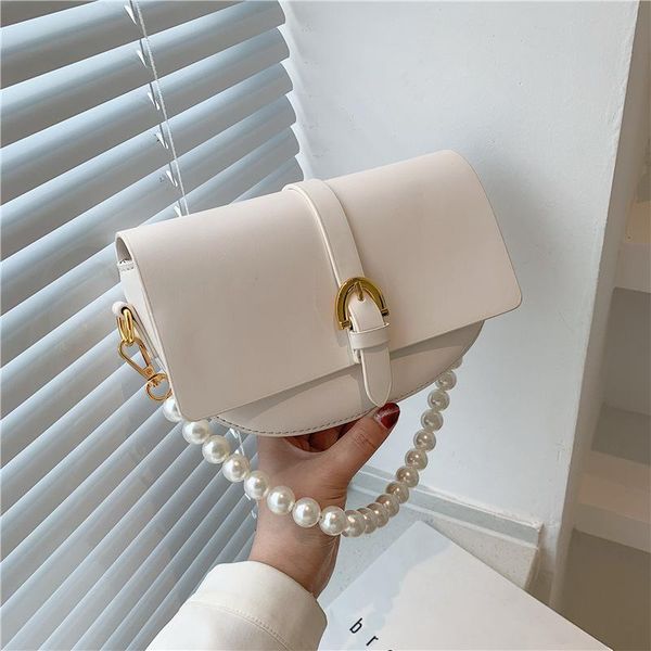 evening bags fashion solid saddle shoulder for women 2021 summer pu leather designer handbags pearl chain crossbody bag
evening bags fashion solid saddle shoulder for women 2021 summer pu leather designer handbags pearl chain crossbody bag