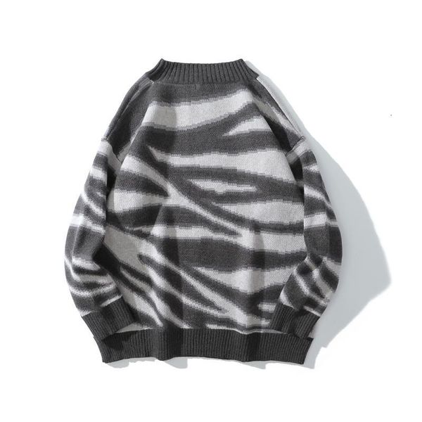 bokezl sweaters knitted zebra stripe pattern pullover jumpers streetwear hip hop casual knitwear harajuku fashion loose, White;black
bokezl sweaters knitted zebra stripe pattern pullover jumpers streetwear hip hop casual knitwear harajuku fashion loose, White;black