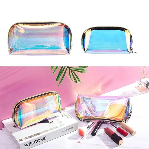 storage bags holographic makeup bag travel portable rainbow iridescent cosmetic pouch zippered waterproof clear toiletries organizer m6ce
storage bags holographic makeup bag travel portable rainbow iridescent cosmetic pouch zippered waterproof clear toiletries organizer m6ce