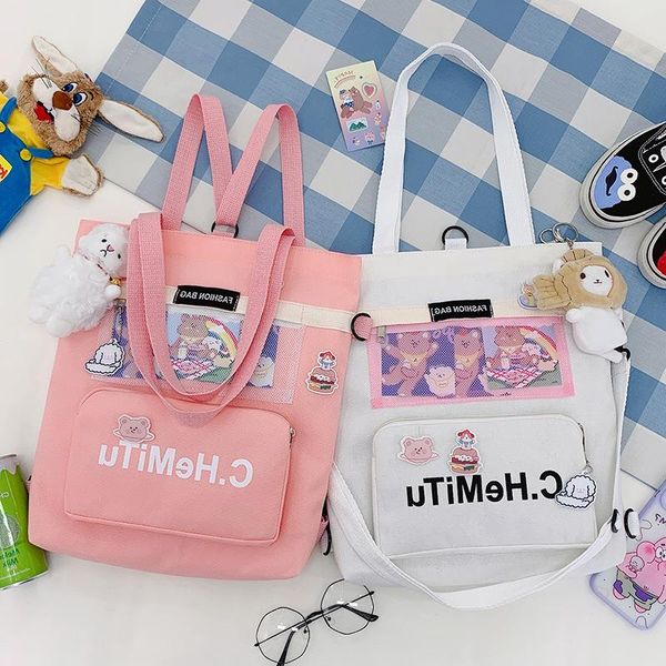 handbag women's bag and single shoulder all-match 2021 japanese korean large-capacity messenger tutoring multi-purpose student canv pph
handbag women's bag and single shoulder all-match 2021 japanese korean large-capacity messenger tutoring multi-purpose student canv pph