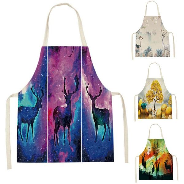 aprons 1pcs scenic deer apron landscape kitchen cooking pinafore cleaning tools accessories bib for women pinafores grembiule
aprons 1pcs scenic deer apron landscape kitchen cooking pinafore cleaning tools accessories bib for women pinafores grembiule
