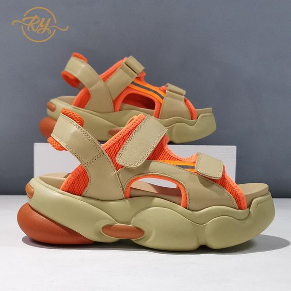 sandals ry-relaa european womens shoes net red 2021 fashion sandal platform open toe ins genuine leather for women, Black
sandals ry-relaa european womens shoes net red 2021 fashion sandal platform open toe ins genuine leather for women, Black