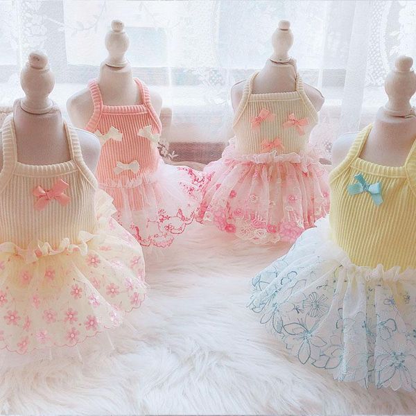 dog apparel cute embroidery summer small vest shirt clothes for chihuahua princess party dress cat pet tutu skirt
dog apparel cute embroidery summer small vest shirt clothes for chihuahua princess party dress cat pet tutu skirt