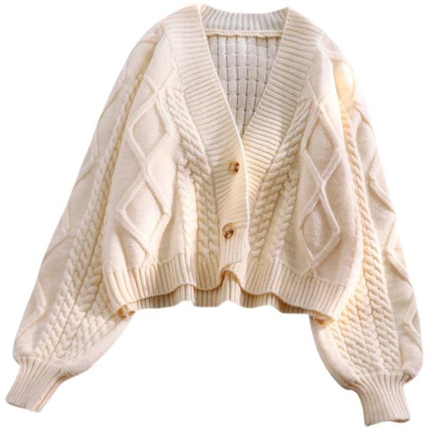 women's knits & tees wsyore japanese short knitted cardigan coat women spring and autumn loose wild long-sleeve jacket student sweater, White
women's knits & tees wsyore japanese short knitted cardigan coat women spring and autumn loose wild long-sleeve jacket student sweater, White