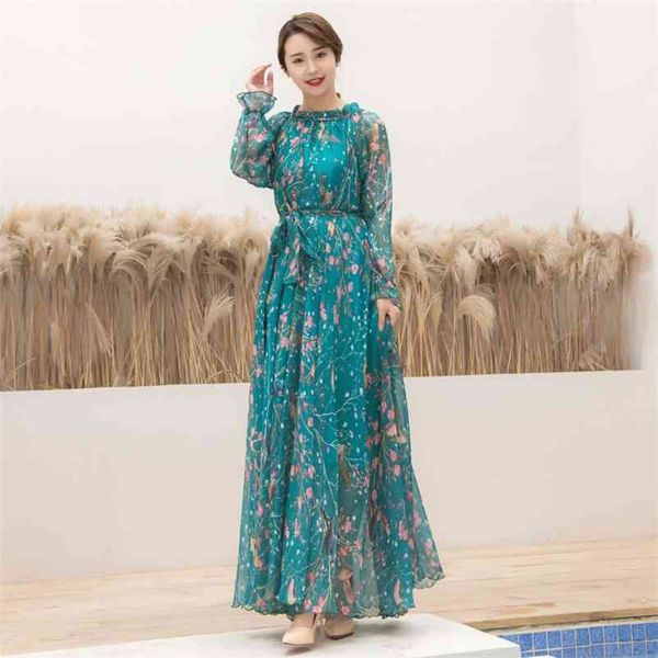 plus size long sleeve bohemia floral beach maxi dress summer casual loose dresses lightweight chiffon bridesmaid sundress 210409, Black;gray
plus size long sleeve bohemia floral beach maxi dress summer casual loose dresses lightweight chiffon bridesmaid sundress 210409, Black;gray