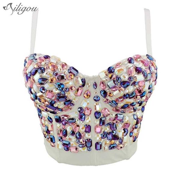 3 colors women designer beading colorful cotton camisole summer high street short camis crop 210525, White
3 colors women designer beading colorful cotton camisole summer high street short camis crop 210525, White