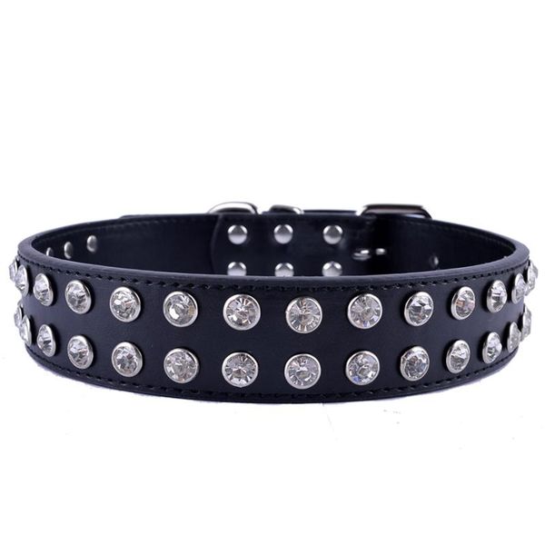 dog collars & leashes personalized large dog-collar adjustable two rows rhinestones pink black red gold pu leather collar for big dogs pet p
dog collars & leashes personalized large dog-collar adjustable two rows rhinestones pink black red gold pu leather collar for big dogs pet p