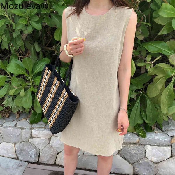 summer casual basic vestidos minimalism sleeveless women short dress office wear solid female mini femme 210427, Black;gray
summer casual basic vestidos minimalism sleeveless women short dress office wear solid female mini femme 210427, Black;gray