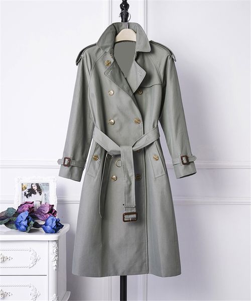 women's trench coats long classic windbreaker waterproof british high-end english style autumn winter gabadian solid color size coat s7, Tan;black
women's trench coats long classic windbreaker waterproof british high-end english style autumn winter gabadian solid color size coat s7, Tan;black