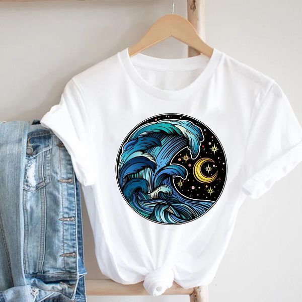 women ocean space cartoon girl 90s spring summer clothing fashion clothes print tee tshirt female graphic t-shirt women's, White
women ocean space cartoon girl 90s spring summer clothing fashion clothes print tee tshirt female graphic t-shirt women's, White