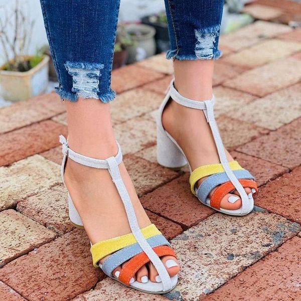dress shoes style summer sandals women ankle buckle high heels female peep toe fashion sandalias mixed color ladies plus size, Black
dress shoes style summer sandals women ankle buckle high heels female peep toe fashion sandalias mixed color ladies plus size, Black