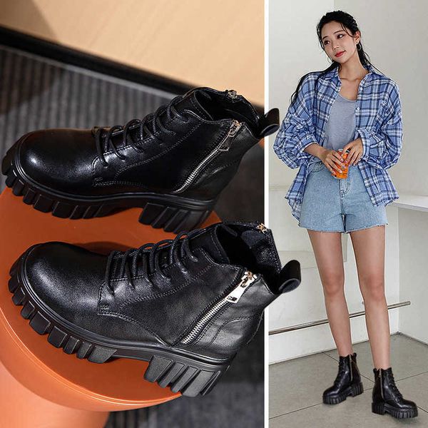 2021 martin boots summer women's black inner heightening shoes fried street small short thick soled
2021 martin boots summer women's black inner heightening shoes fried street small short thick soled