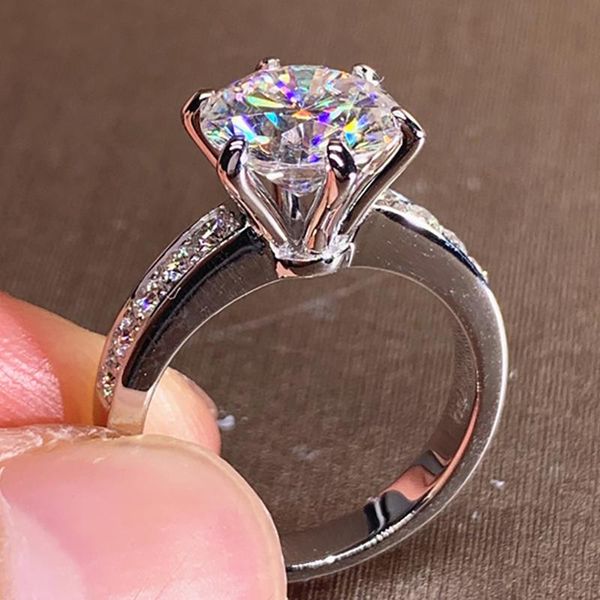 cluster rings 14k au585 white gold women wedding party engagement ring 1 2 3 4 5 round moissanite diamond crown trendy elegant, Golden;silver
cluster rings 14k au585 white gold women wedding party engagement ring 1 2 3 4 5 round moissanite diamond crown trendy elegant, Golden;silver
