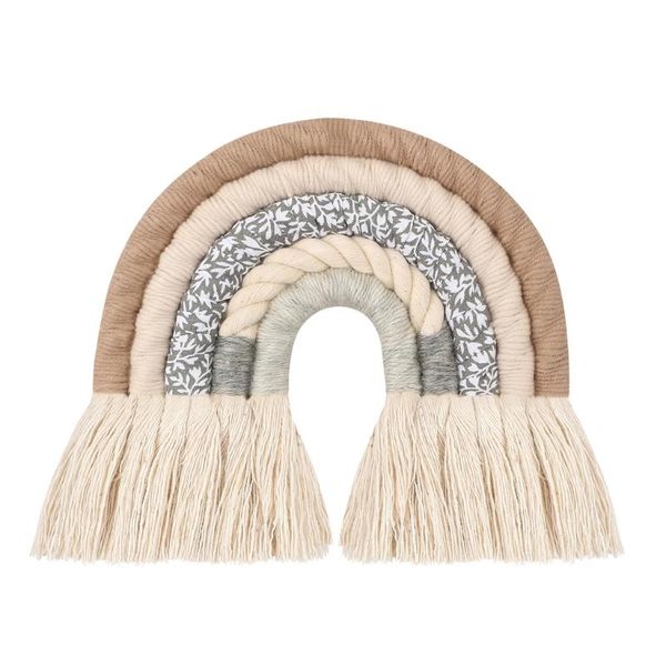decorative objects & figurines nordic room decoration handmade woven cotton rope rainbow hanging wall decor po props
decorative objects & figurines nordic room decoration handmade woven cotton rope rainbow hanging wall decor po props