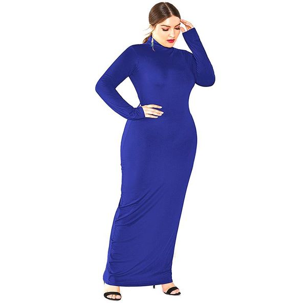 plus size dresses wohuadi muslim turtleneck dress long sleeves women clothes female simple dinner party outfits xl-5xl, Black
plus size dresses wohuadi muslim turtleneck dress long sleeves women clothes female simple dinner party outfits xl-5xl, Black