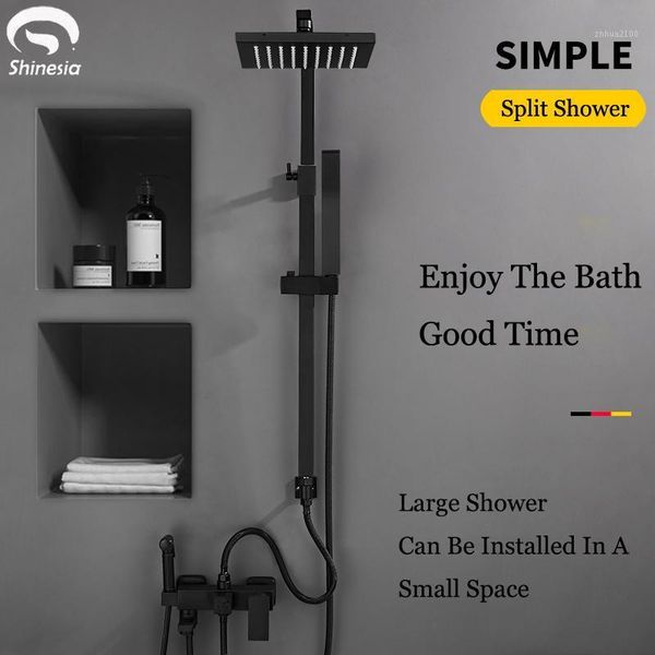 bathroom shower sets shinesia black showerfaucet wall mounted 8 inch rainfall head with hand bathtub spout mixer set shelf1
bathroom shower sets shinesia black showerfaucet wall mounted 8 inch rainfall head with hand bathtub spout mixer set shelf1