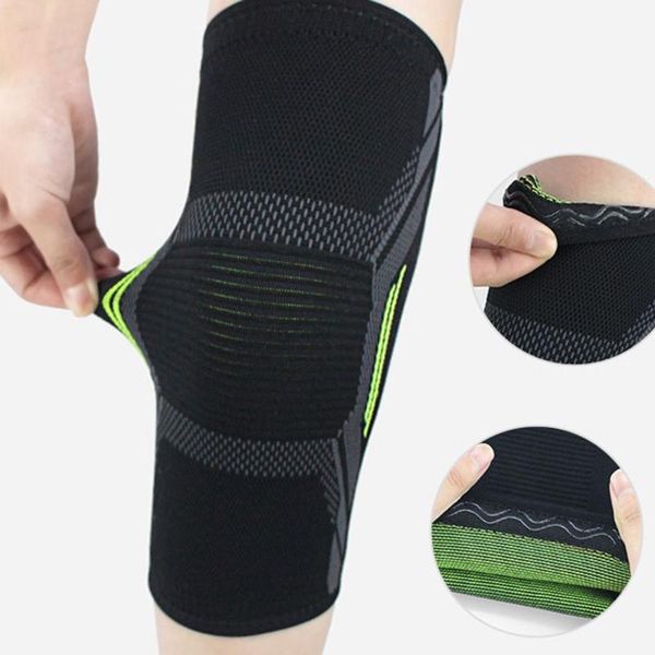 compression sports support gift protect knee brace pad weaving elbow & pads, Black;gray
compression sports support gift protect knee brace pad weaving elbow & pads, Black;gray
