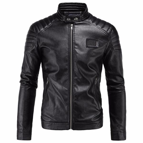 men's fur & faux motorcycle pu leather jacket men coats vintage retro moto biker punk jackets clothing slim fit size m-5xl, Black
men's fur & faux motorcycle pu leather jacket men coats vintage retro moto biker punk jackets clothing slim fit size m-5xl, Black