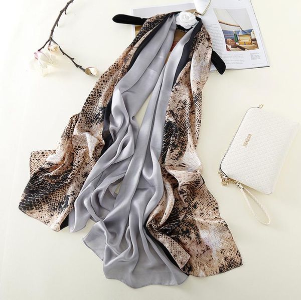 scarves 2021 brand women scarf fashion serpentine print silk lady shawls and wraps spring summer sunscreen beach stoles, Blue;gray
scarves 2021 brand women scarf fashion serpentine print silk lady shawls and wraps spring summer sunscreen beach stoles, Blue;gray