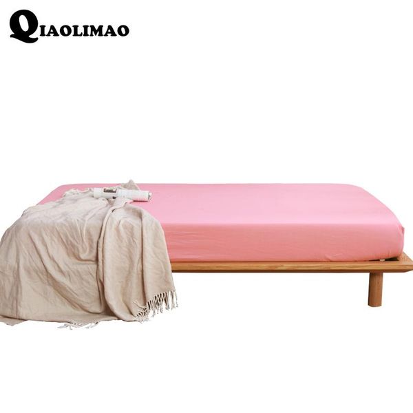 sheets & sets 1piece fitted sheet solid color mattress protector elastic band 150x200cm 160x200cm drap housse de matelas
sheets & sets 1piece fitted sheet solid color mattress protector elastic band 150x200cm 160x200cm drap housse de matelas