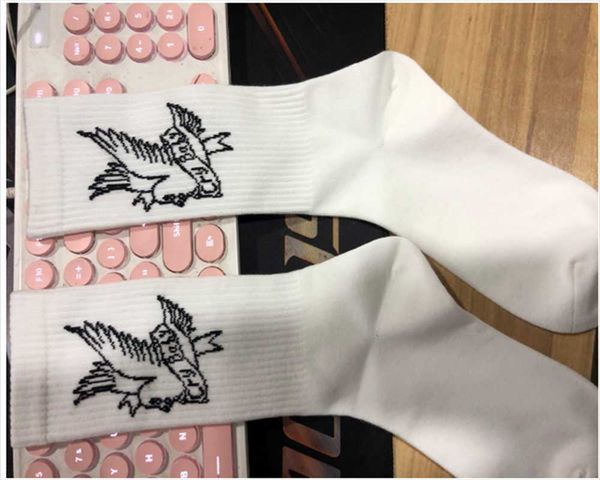 men's socks lil peep cotton youth casual letter wild neutral male female white crew, Black
men's socks lil peep cotton youth casual letter wild neutral male female white crew, Black
