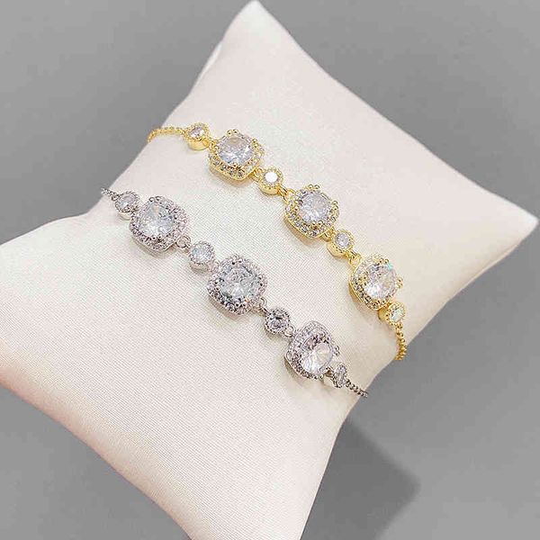 sl181325 fashion dign gold plated brass women jewelry zircon square charm bracelets, Golden;silver
sl181325 fashion dign gold plated brass women jewelry zircon square charm bracelets, Golden;silver