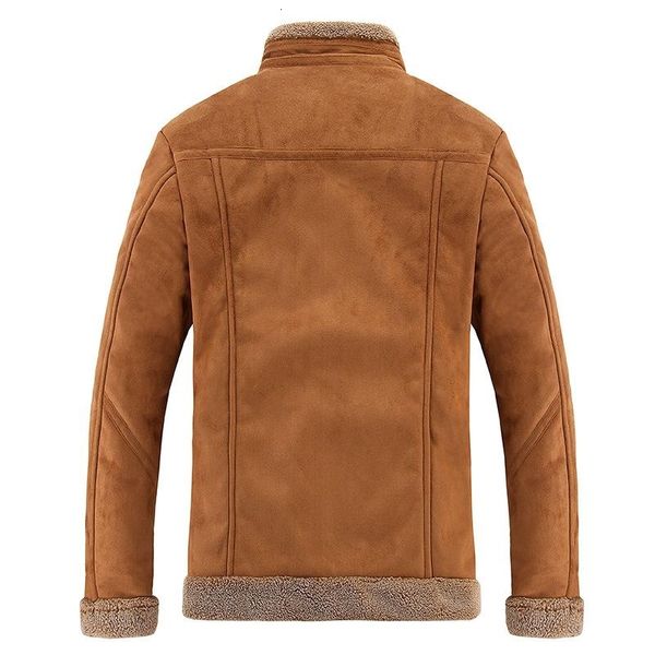 men's & faux leather jacket men streetwear bomber jackets winter lamb fur coat mens suede pilot coats slim casual business fleece 4xl x, Black
men's & faux leather jacket men streetwear bomber jackets winter lamb fur coat mens suede pilot coats slim casual business fleece 4xl x, Black