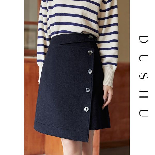 plus size wool blend high waist short skirt women autumn winter elegant wrap a-line female asymmetrical blue skirts, Black
plus size wool blend high waist short skirt women autumn winter elegant wrap a-line female asymmetrical blue skirts, Black