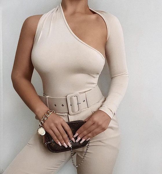 women's jumpsuits & rompers one shoulder body women piece bodysuit summer halter ladies fitness bodycon shorts playsuits 7aos, Black;white
women's jumpsuits & rompers one shoulder body women piece bodysuit summer halter ladies fitness bodycon shorts playsuits 7aos, Black;white