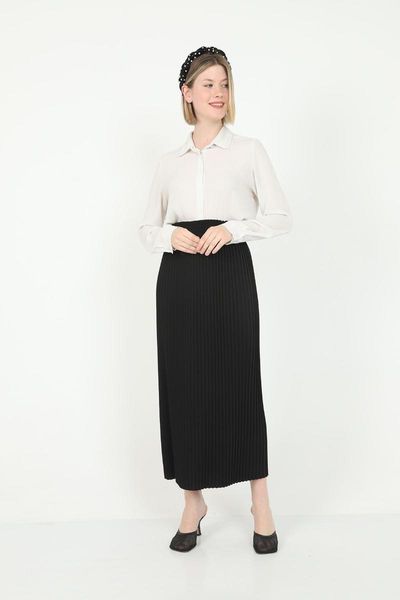 skirts european cut style women's pleated black skirt fashion wonderful knee women khaki quality fabric 202
skirts european cut style women's pleated black skirt fashion wonderful knee women khaki quality fabric 202