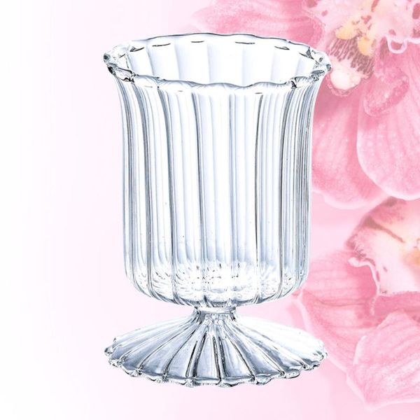 candle holders 1pc cup transparent glass strip candlestick deskdecoration for home bar
candle holders 1pc cup transparent glass strip candlestick deskdecoration for home bar
