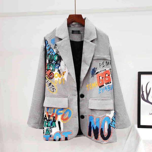 women's suits & blazers chess blazer stamping female graffiti, baggy jacket, casual, urban fashion, fall 8nsh, White;black
women's suits & blazers chess blazer stamping female graffiti, baggy jacket, casual, urban fashion, fall 8nsh, White;black