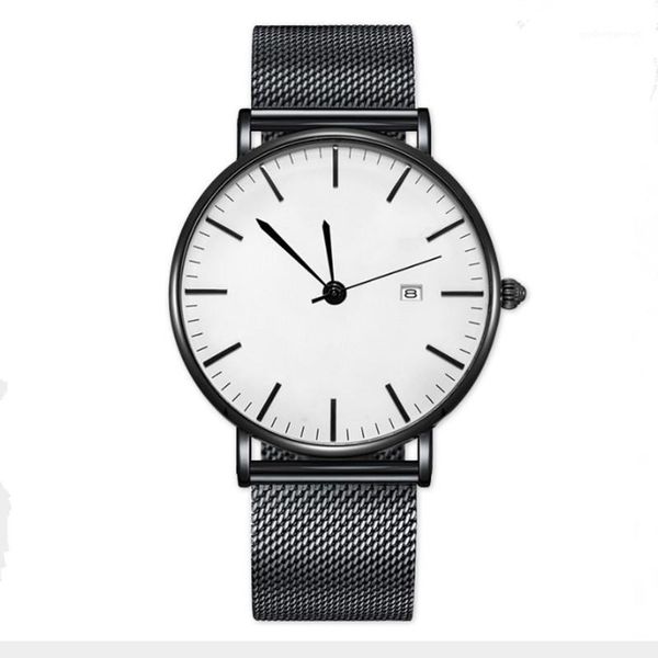 summer large dial steel mesh belt men's watch simple business calendar quartz wristwatches, Slivery;brown
summer large dial steel mesh belt men's watch simple business calendar quartz wristwatches, Slivery;brown