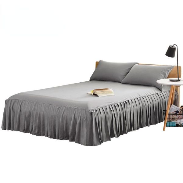 sheets & sets pure color bed skirt-style single-piece bedspread dustproof sanding cover double single mattress protection sheet
sheets & sets pure color bed skirt-style single-piece bedspread dustproof sanding cover double single mattress protection sheet