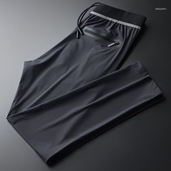 men's pants minglu summer grey mens smooth elastic solid color male plus size 4xl drawstring waist man trousers1, Black
men's pants minglu summer grey mens smooth elastic solid color male plus size 4xl drawstring waist man trousers1, Black