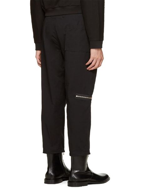 men's pants delicate dark hair stylist fashion personality casual zippered plus-size clothing, Black
men's pants delicate dark hair stylist fashion personality casual zippered plus-size clothing, Black