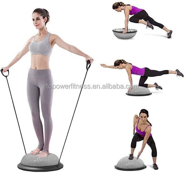 yoga balls half ball trainer with straps
yoga balls half ball trainer with straps