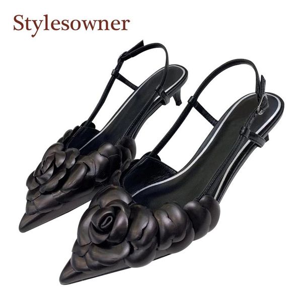 sandals 2021 summer pointed flower thin strap combination women's baotou one-word buckle cat heel catwalk high heels, Black
sandals 2021 summer pointed flower thin strap combination women's baotou one-word buckle cat heel catwalk high heels, Black