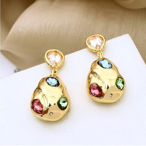 earrings & necklace csxjd fashion design irregular colored crystal inlaid stud, Silver
earrings & necklace csxjd fashion design irregular colored crystal inlaid stud, Silver