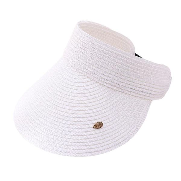wide brim hats women summer woven straw empty sun hat visors leaves decor solid color uv protection roll-up beach baseball 50ld, Blue;gray
wide brim hats women summer woven straw empty sun hat visors leaves decor solid color uv protection roll-up beach baseball 50ld, Blue;gray