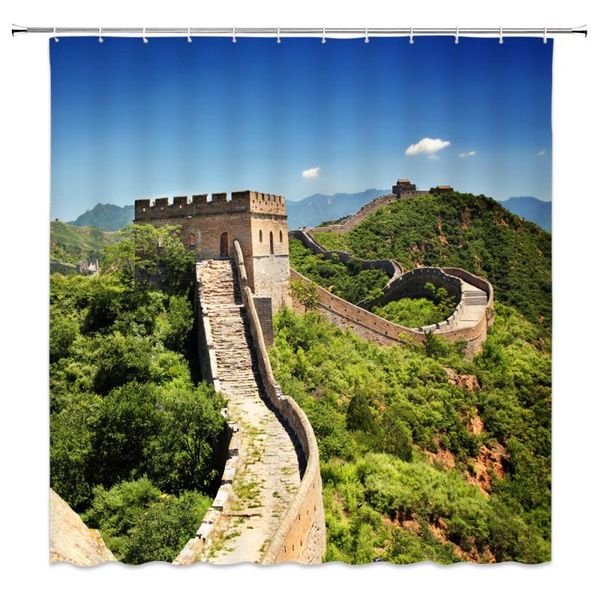 chinese style scenery shower curtains mildew resistant waterproof eco-friendly polyester fabric bath curtain for bathroom hooks
chinese style scenery shower curtains mildew resistant waterproof eco-friendly polyester fabric bath curtain for bathroom hooks