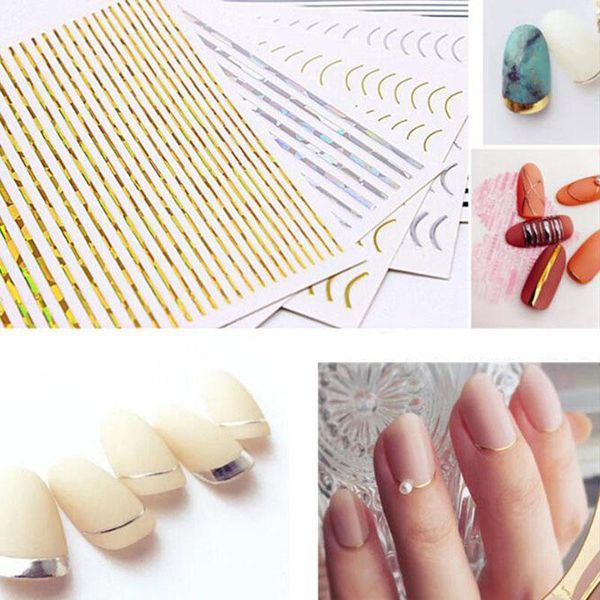 gold silver lines circles nail stickers hollow geometry line 3d art sticker adhesive slider moon decals1, Black
gold silver lines circles nail stickers hollow geometry line 3d art sticker adhesive slider moon decals1, Black