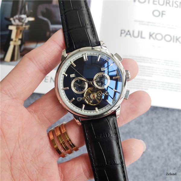 2021 new fashion casual men's watch steel case metal gray face mechanical chronograph movement sports version, Slivery;brown
2021 new fashion casual men's watch steel case metal gray face mechanical chronograph movement sports version, Slivery;brown